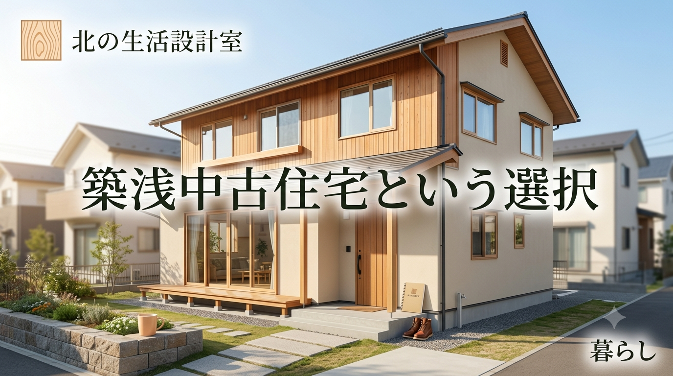 新築より築浅中古住宅を選んだ30代夫婦の生活設計イメージ